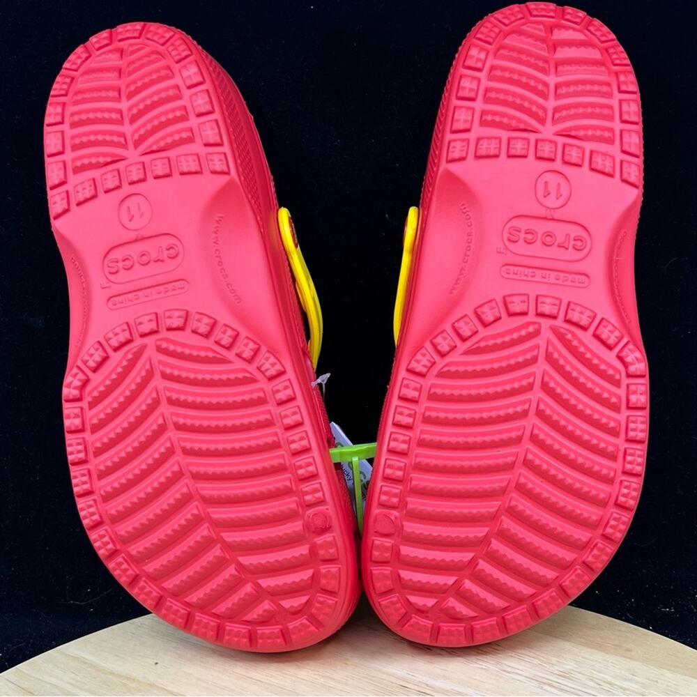 Crocs Lucky Charms Clogs Magically Delicious Cereal Red Mens Size 13 - Picture 3 of 8